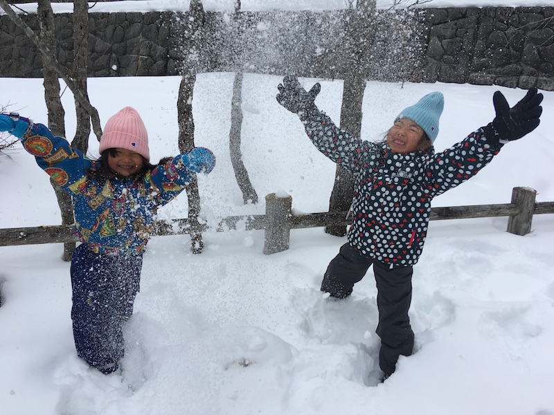 冬はやっぱり雪で遊びたい