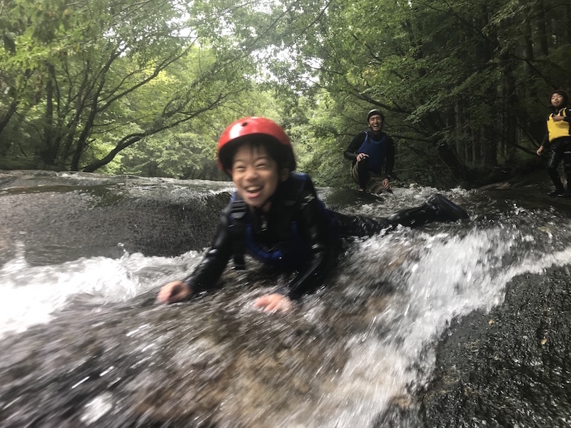 夏の終わりはキャニオニング