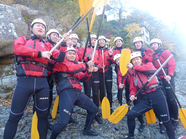 男祭り　冷水ニモ負ケズ･･･