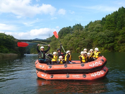 川旅ラフティング　丸ごと１日川あそび