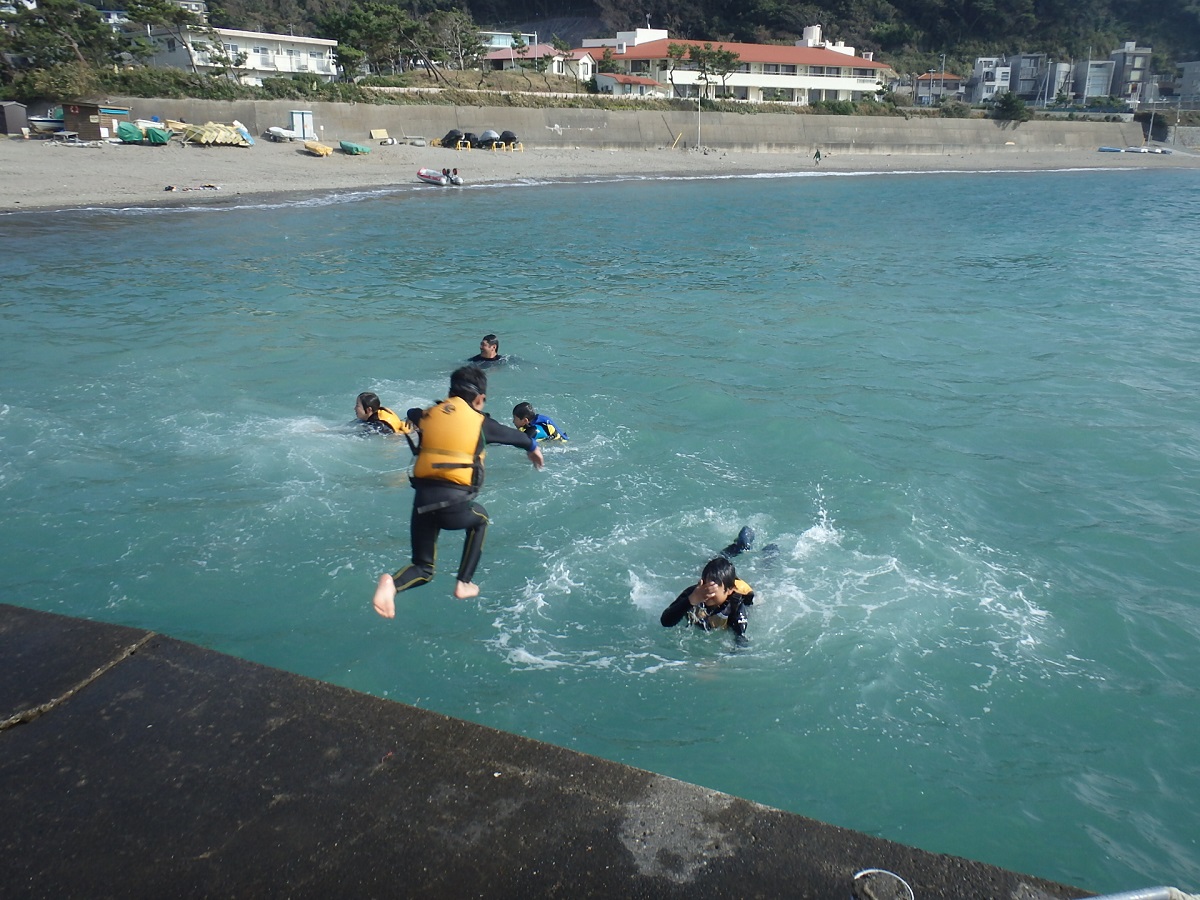 全力海遊び　かまくら合宿